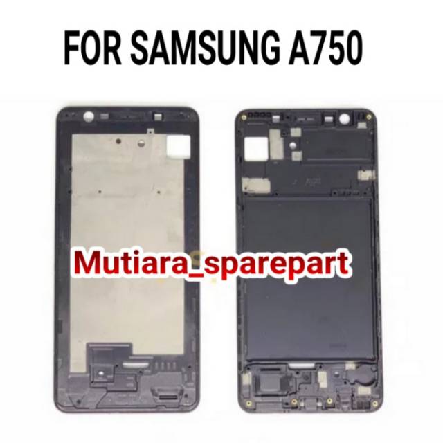 FRAME LCD TULANG TENGAH SAMSUNG A7 2018 A750