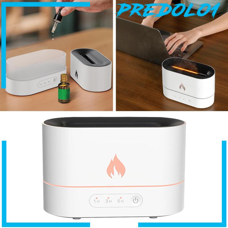 [PREDOLO1] Air Humidifier Waterless Auto Shut-Off with Realistic Flame for Travel
