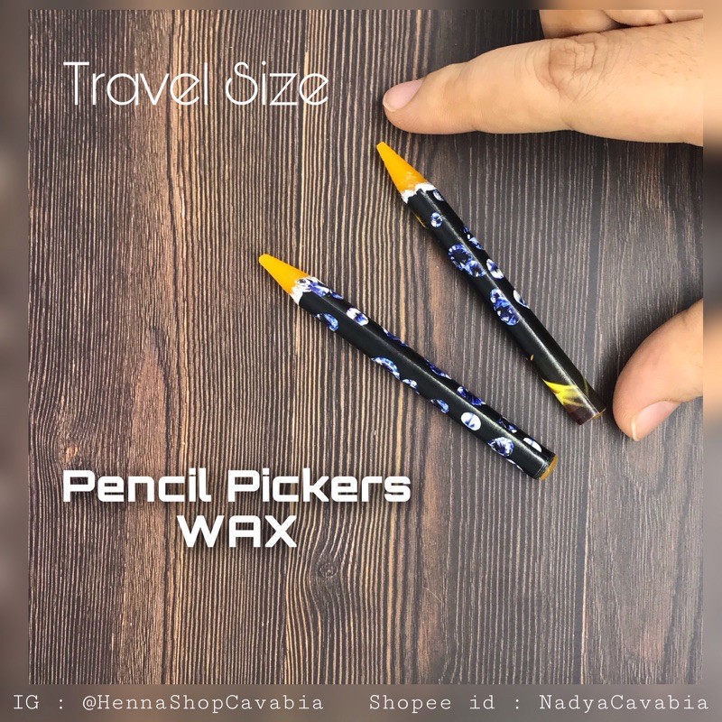 

Pensil pickers WAX travel size pencil pengambil permata