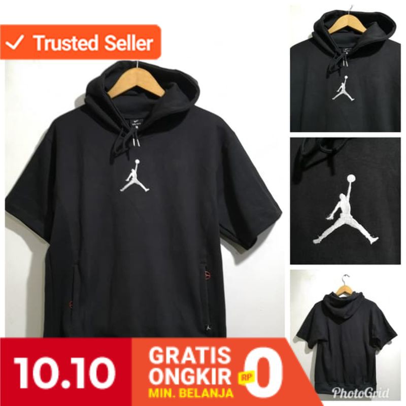 short sleeve jordan hoodie