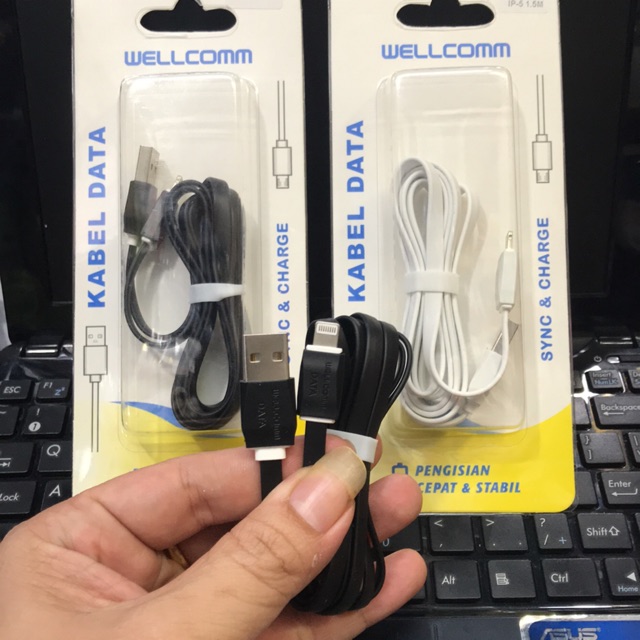 Kabel Data Wellcomm 1.5meter ip 5,6 dan 7