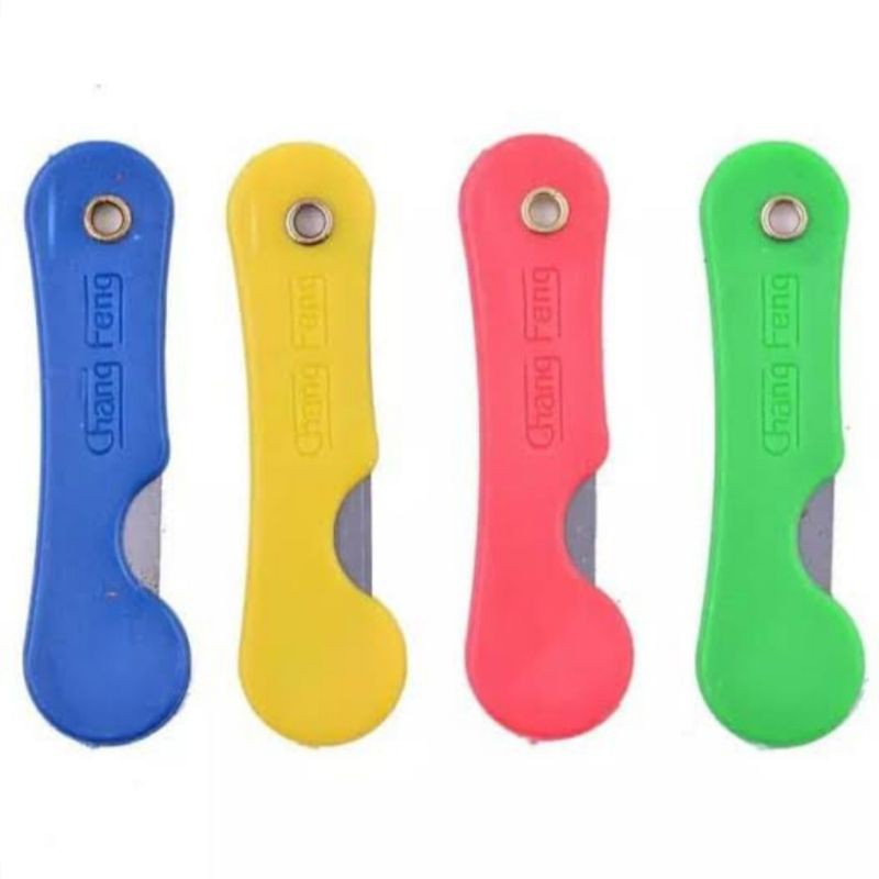 PISAU LIPAT KECIL/ PISAU CUTTER/ CUTTER LIPAT KECIL SATUAN/ PISAU LIPAT MINI PER PCS