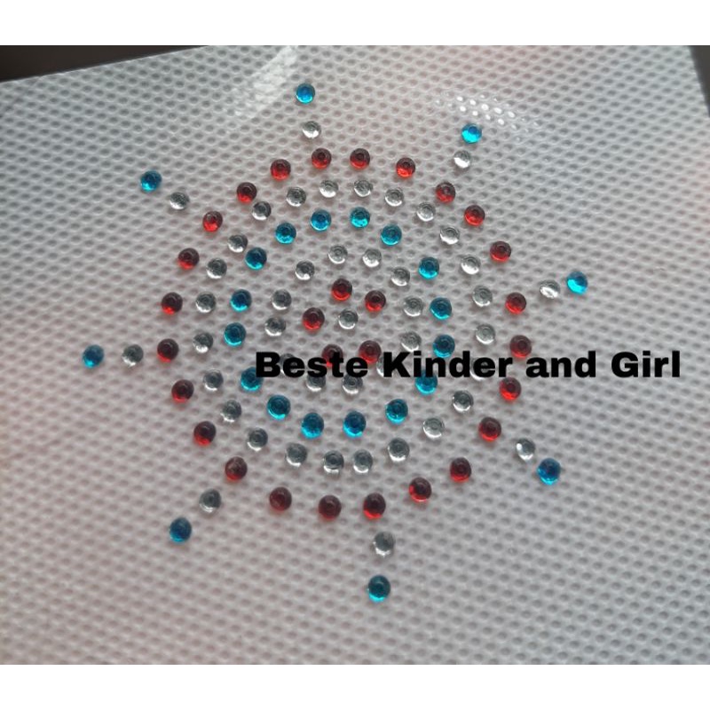 SWAROSKI PAYET MOTE  HIJAB GOSOK MANIK LOGO HOTFIX HOT FIX KHIMAR PED CADAR KERUDUNG  GRADE A BLINK 