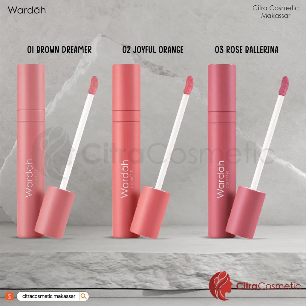 Wardah Colorfit Velvet Matte Lip Series