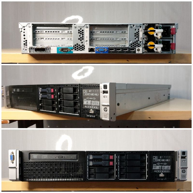 Server Hp ProLiant DL385 Gen8Amd Operon(tm) 6300 Ram 32gb Ddr3 Hdd 600gb