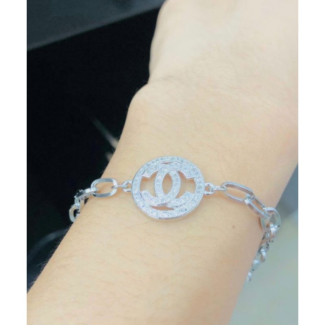 Gelang Tangan Wanita Dewasa Bahan Titanium Anti Karat