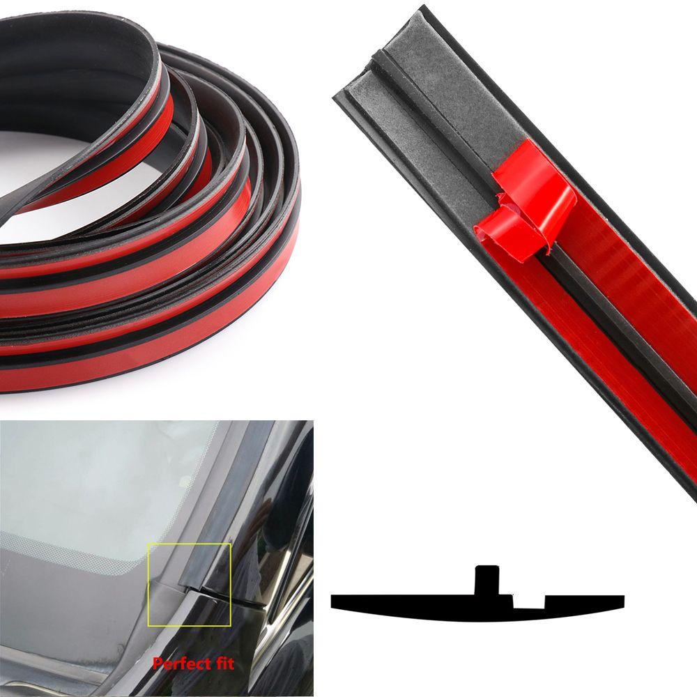 Suyo Seal Strip 3m/9.84ft Depan Belakang Kaca Depan Sunroof Lis Mobil