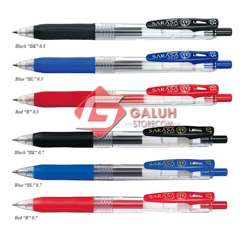 

Zebra Sarasa Pulpen Clip / Pulpen Gel