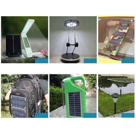 Solar Panel Portable Mini 6V 1W Modul Diy Cell Charger Cas 18650