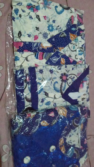 Luna Gtg Batik Couple Keluarga Ibu Dress Atau Rokblus, Kemeja Bapak Dan Anak