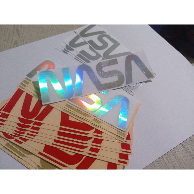 STICKER NASA CUTTING