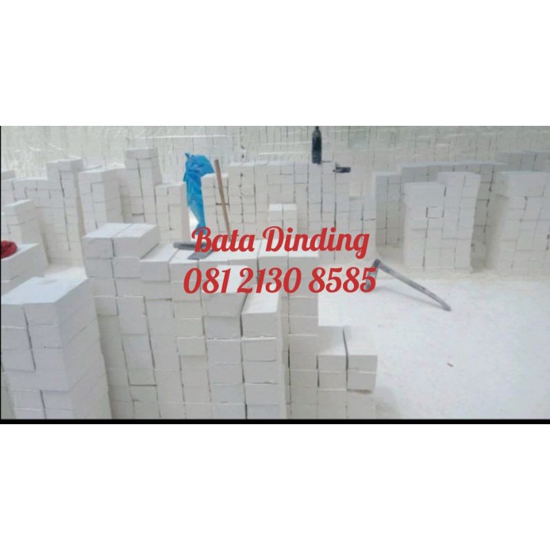 Batu kumbung pondasi kombo Bukan keramik bata ringan herbel batako