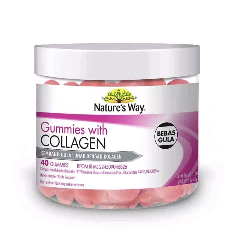 Nature's Way Beauty Collagen Gummies isi 40 gummies