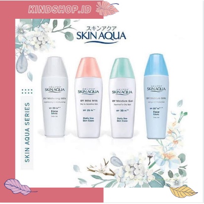 KINDSTORE❤ | SKIN AQUA | UV Moisture Milk SPF 50+ PA+++ 40g Moist Gel SPF 30