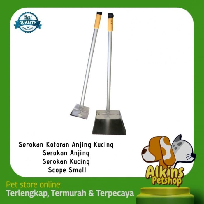 Segera Beli Serokan Pengki Kotoran Anjing Kucing Kelinci Serokan Sampah Alumunium Limited