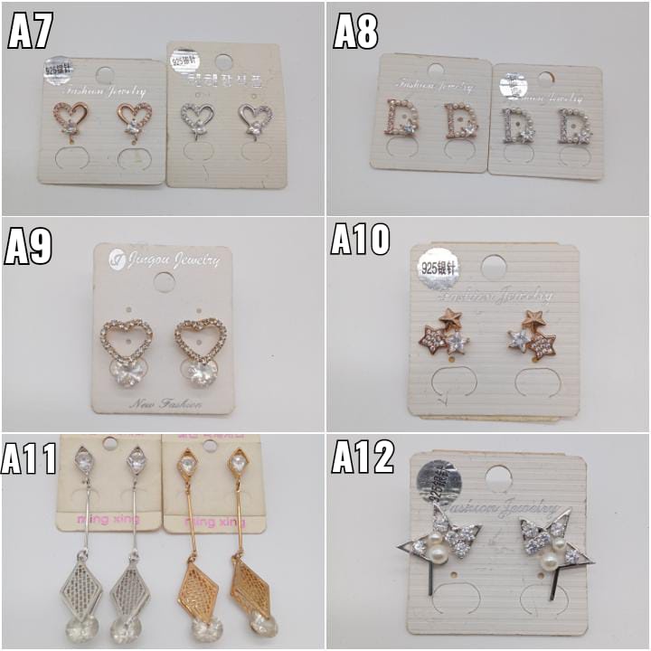 TERBARU Anting Fashion Wanita Korea Aksesoris TerMurah