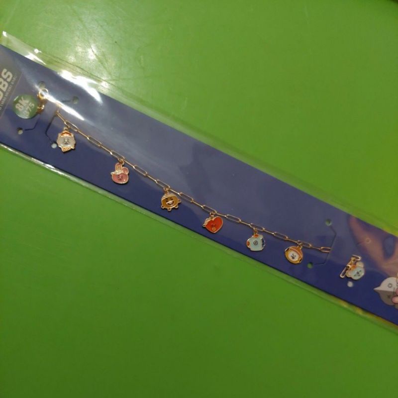 GELANG BT21 BTS PAPERCLIP 7 LIONTIN UBS 375 8K