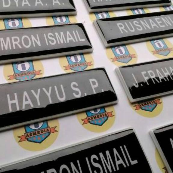 

✞PROMO✞ Nametag Nama Dada TNI/Polri produck terbaik