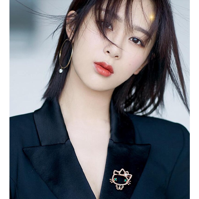 Bros Desain Kartun Kepala Kucing Gaya Jepang Untuk Wanita