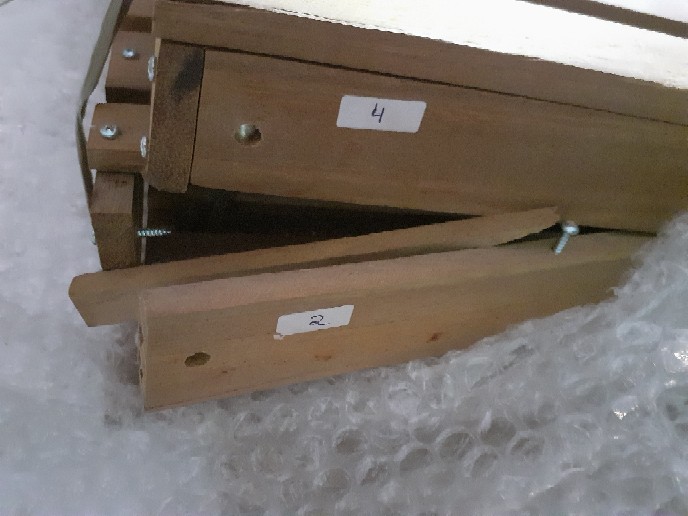 Rak Kayu Ulin 3 Tingkat Minimalis, Modern Style, Kokoh 100% Kayu Ulin