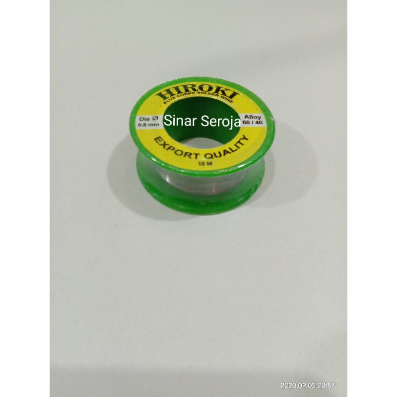 Timah Solder 10 m / 10 Meter Hiroki / Kinto