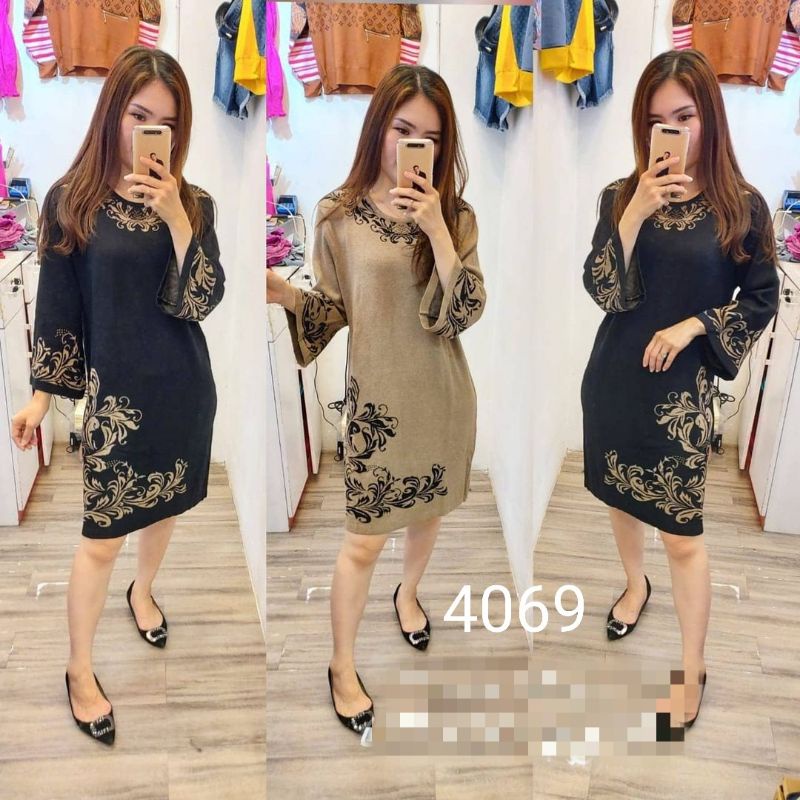 TUNIK RAJUT TUNIK IMPORT TUNIK WANITA DRESS RAJUT