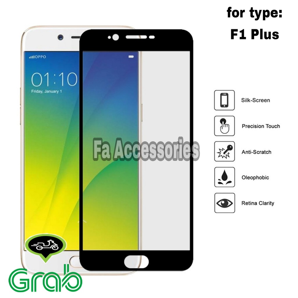 Tempered glass 5d full lem OPPO F1plus F1 PLUS + screen guard protector 9d 11d 29d temp-ered glass