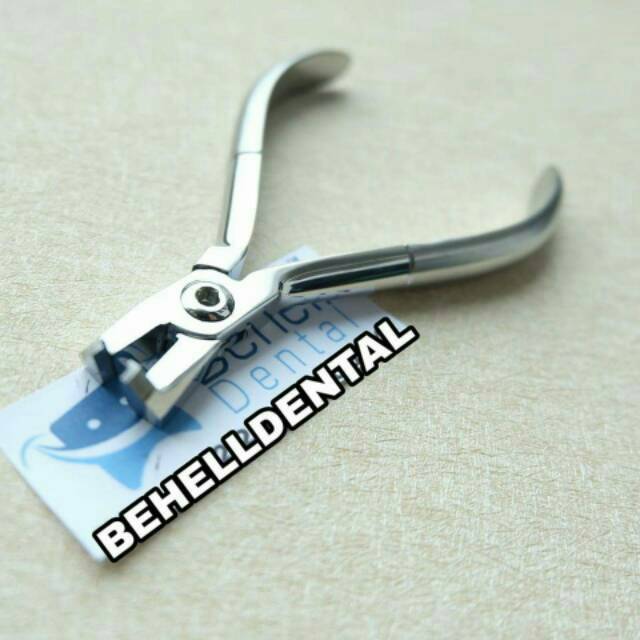 Distal end Cutter alat potong pemotong kawat niti behel di dalam mulut kawat gigi