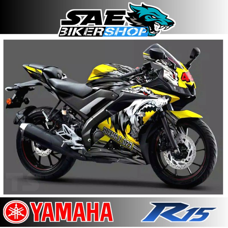 DECAL FULLBODY R15 V3 SRIGALA KUNING
