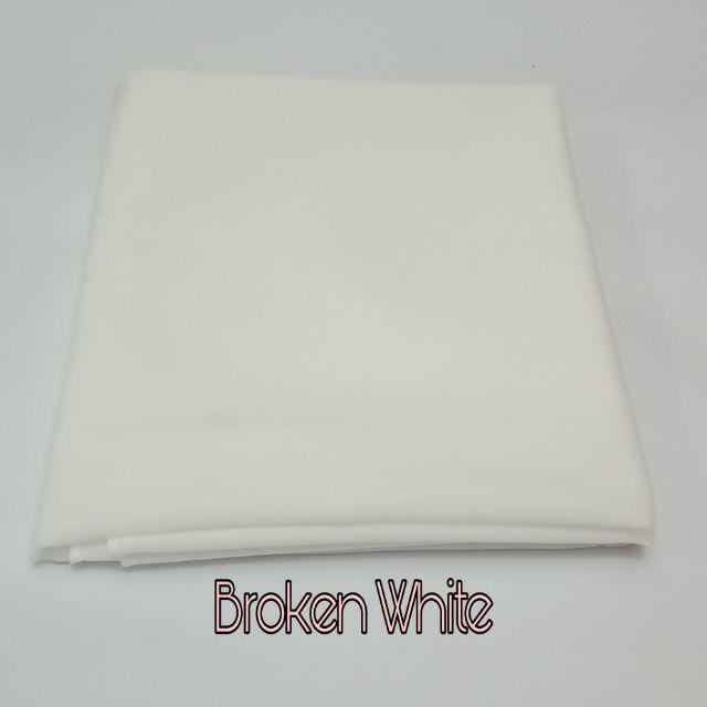 Pashmina Diamond/ Pashmina Polos Isabella/ Pasmina Sabyan Murah 175x75-Broken White