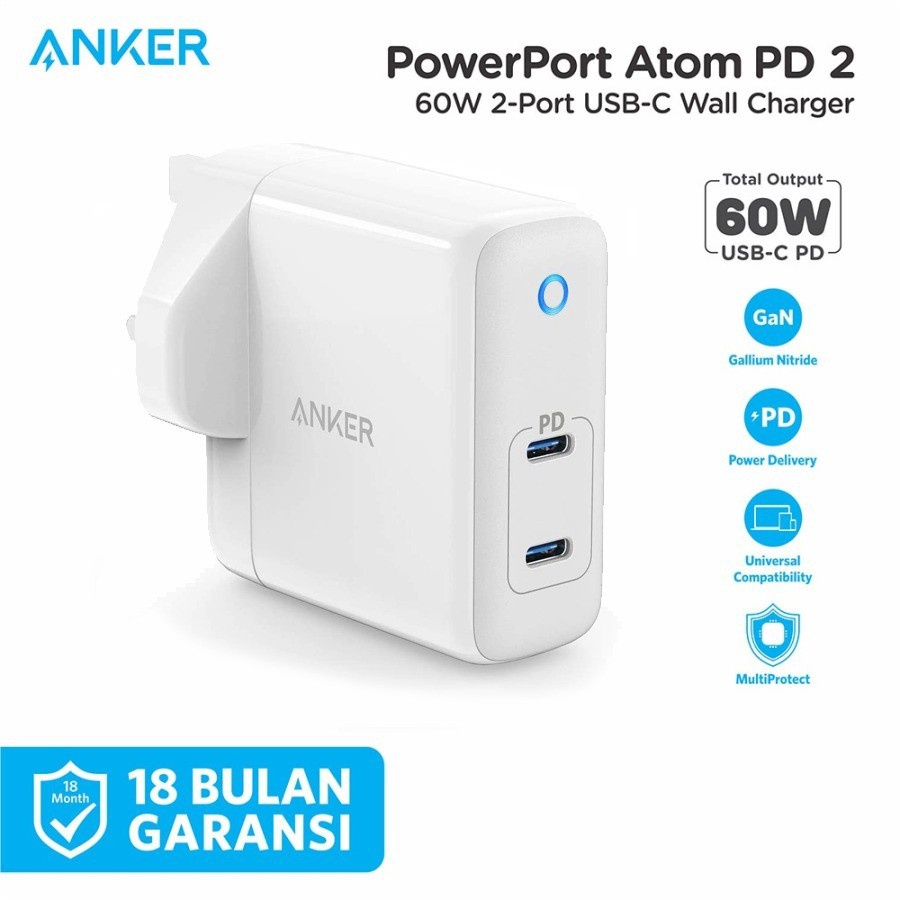 Wall Charger Anker PowerPort Atom PD 2