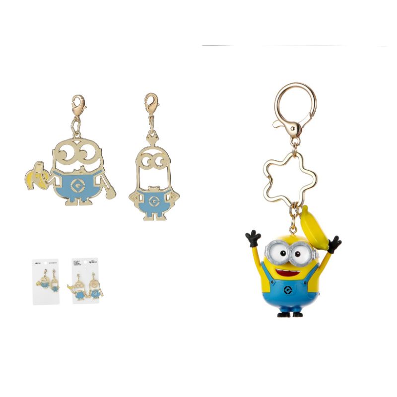 Miniso Gantungan Kunci/tas Minion Bob