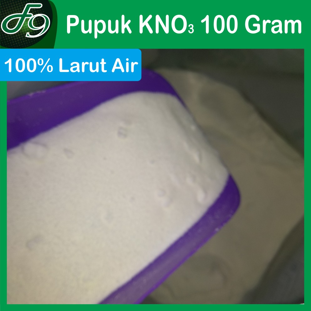 Pupuk KNO3 Kalium Nitrat Potassium Nitrat 100 gram Hortipray