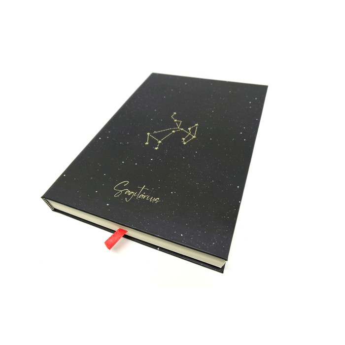 

[RESTOCK] Notebook Agenda, Polos dan dotted Sagitarius - A5 Hard Agenda