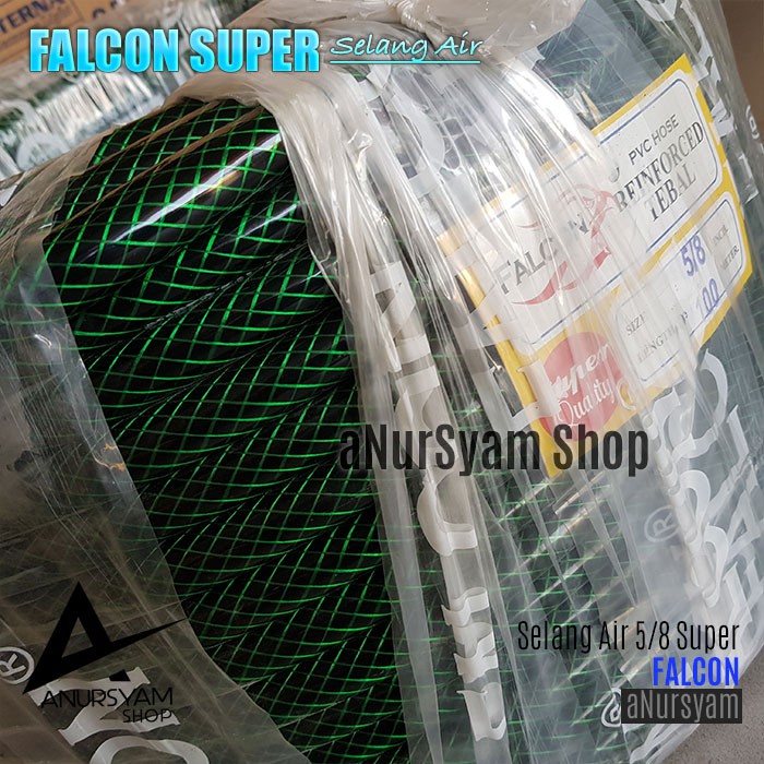 Selang Air Falcon Super Benang 5/8 Anti Lumut Selang Air Reinforced Tebal