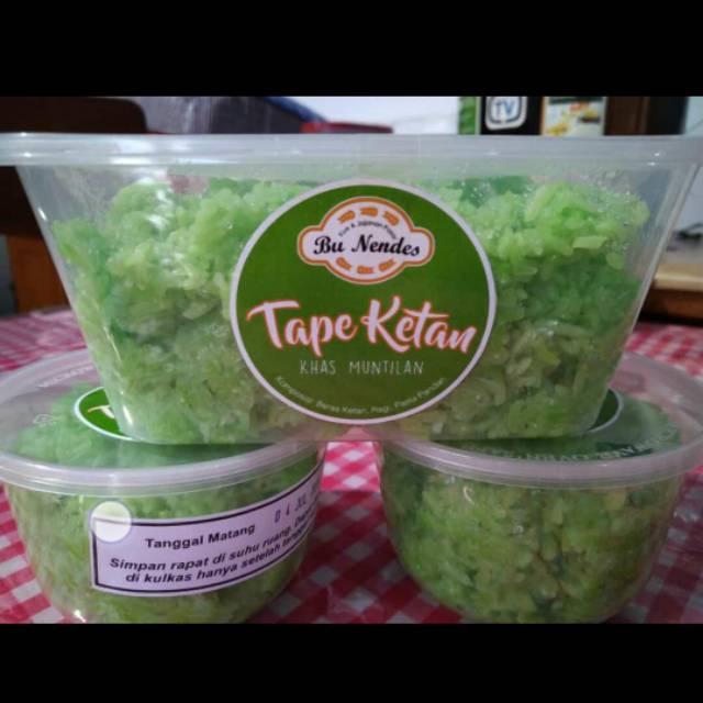 Tape Ketan Ijo Khas Muntilan