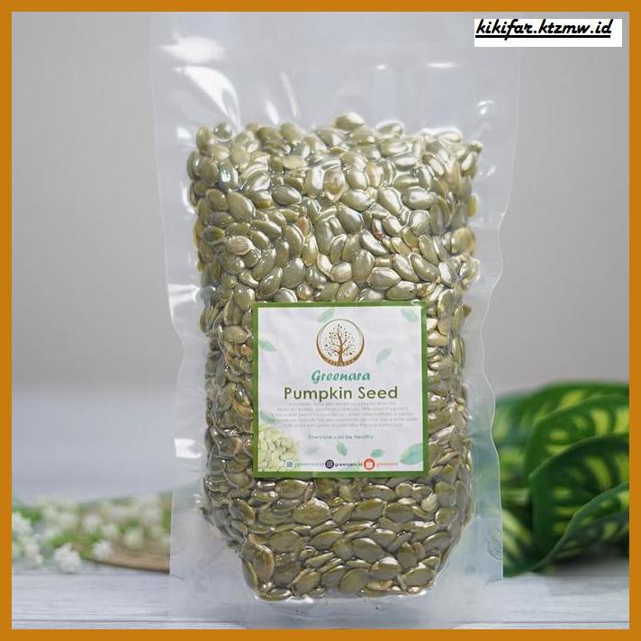 

Makanan-Kering- Pumpkin Seed 500Gr / Biji Labu Camilan Sehat / Pepita -Aneka.