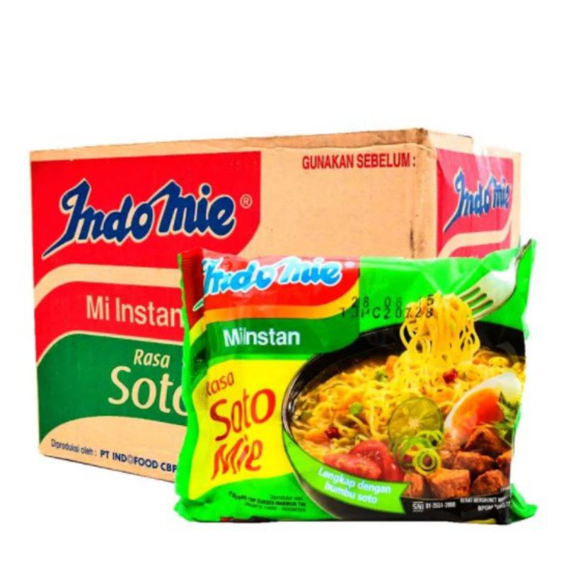

indomie soto mie 75 gr satu dus