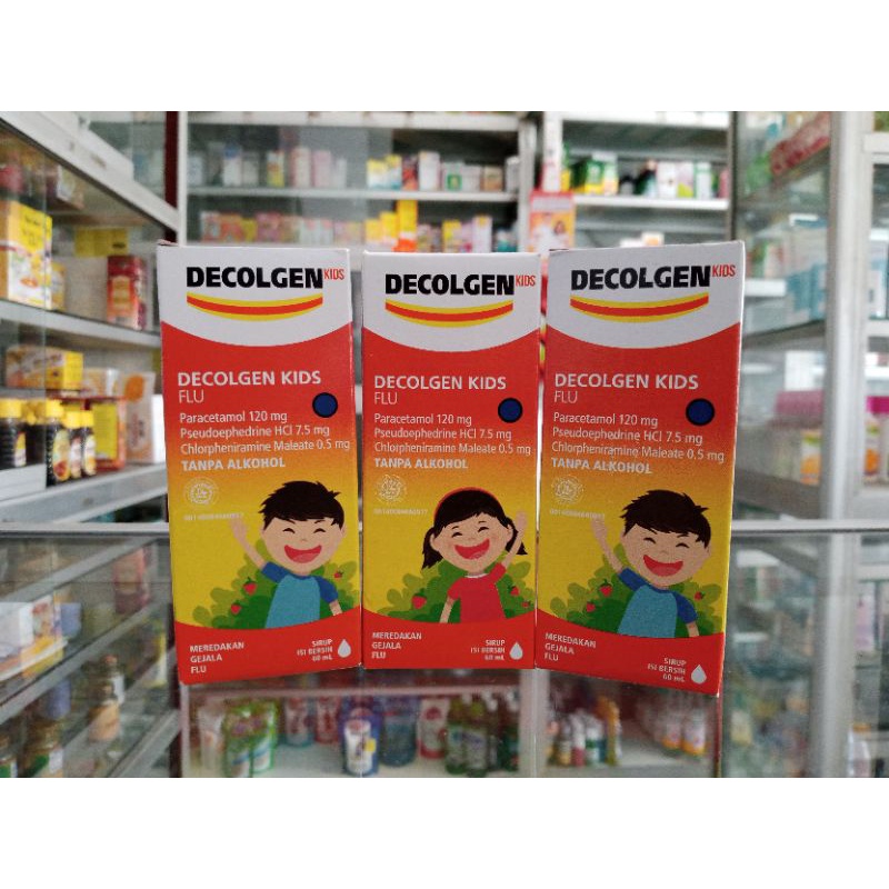 DECOLGEN KIDS SIRUP 60ML - ED 02/2025