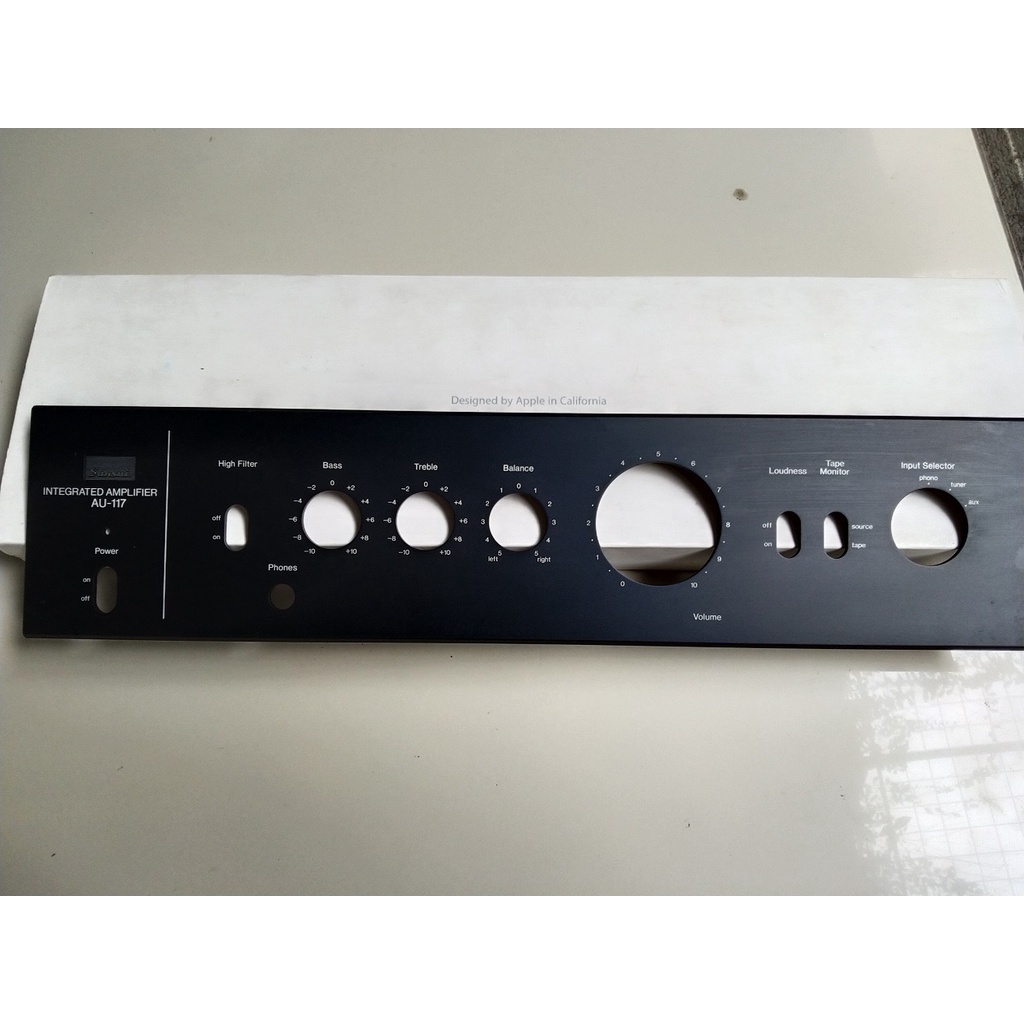 Front Panel Amplifier Sansui AU117