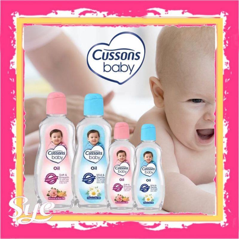 cussons baby oil 50ml+50ml/ baby oil cussons