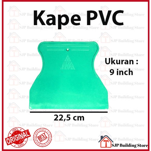 KAPE PLASTIK 5 7 9 INCH DEMPUL TEMBOK DENGAN KOMPON / SCRAPPER PVC KUAT BAGUS AWET FINISHING MULUS