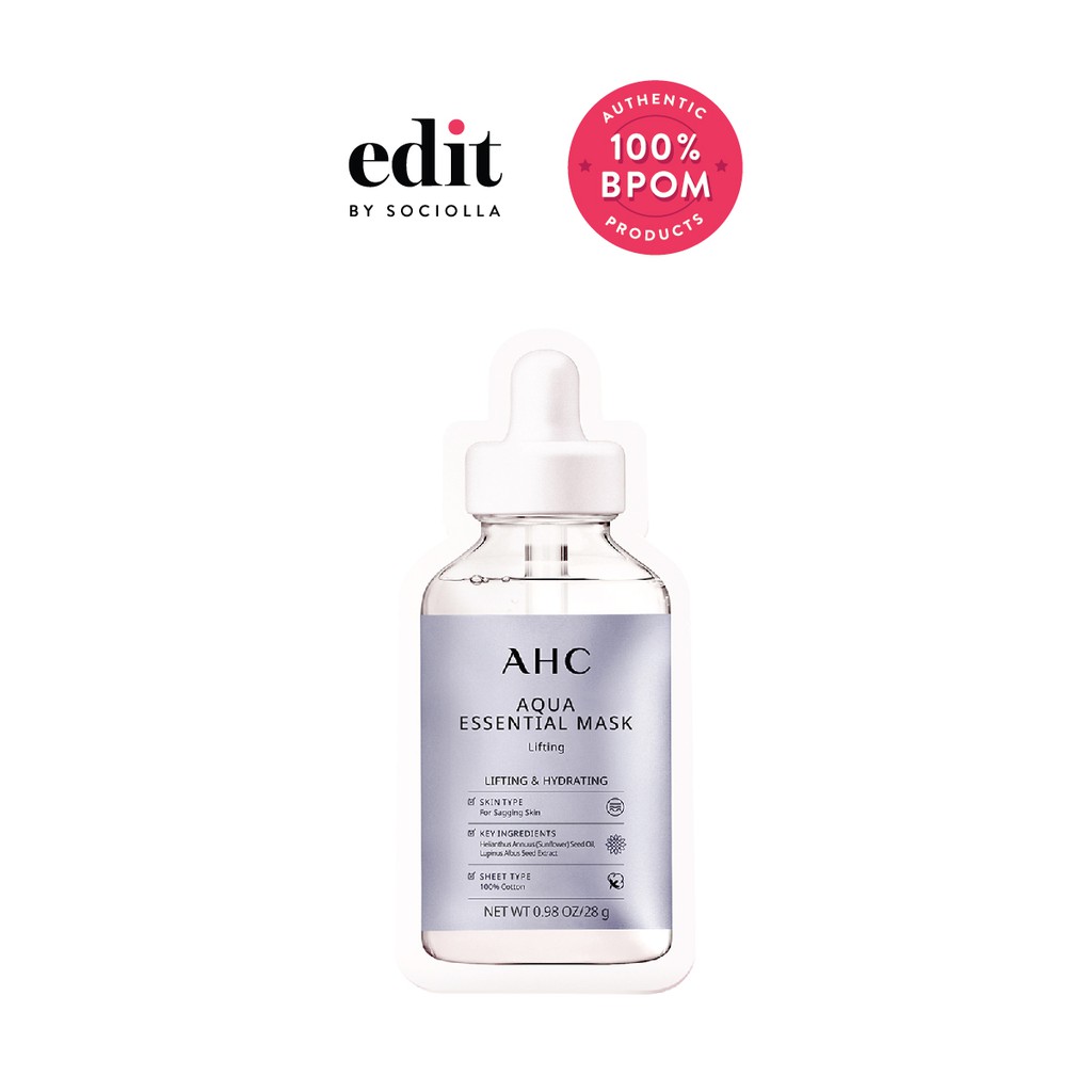 

AHC Natural Essential Mask Aqua Lifting - Edit by Sociolla
