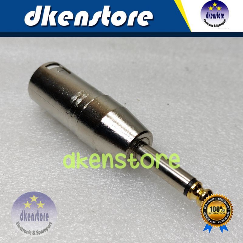 Jek konverter canon xlr male to akai mono konektor converter sambung STX JMAM