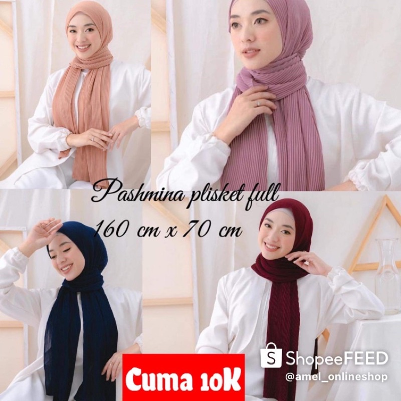 PAKET USAHA IV 100rb dpt 10 pashmina plisket