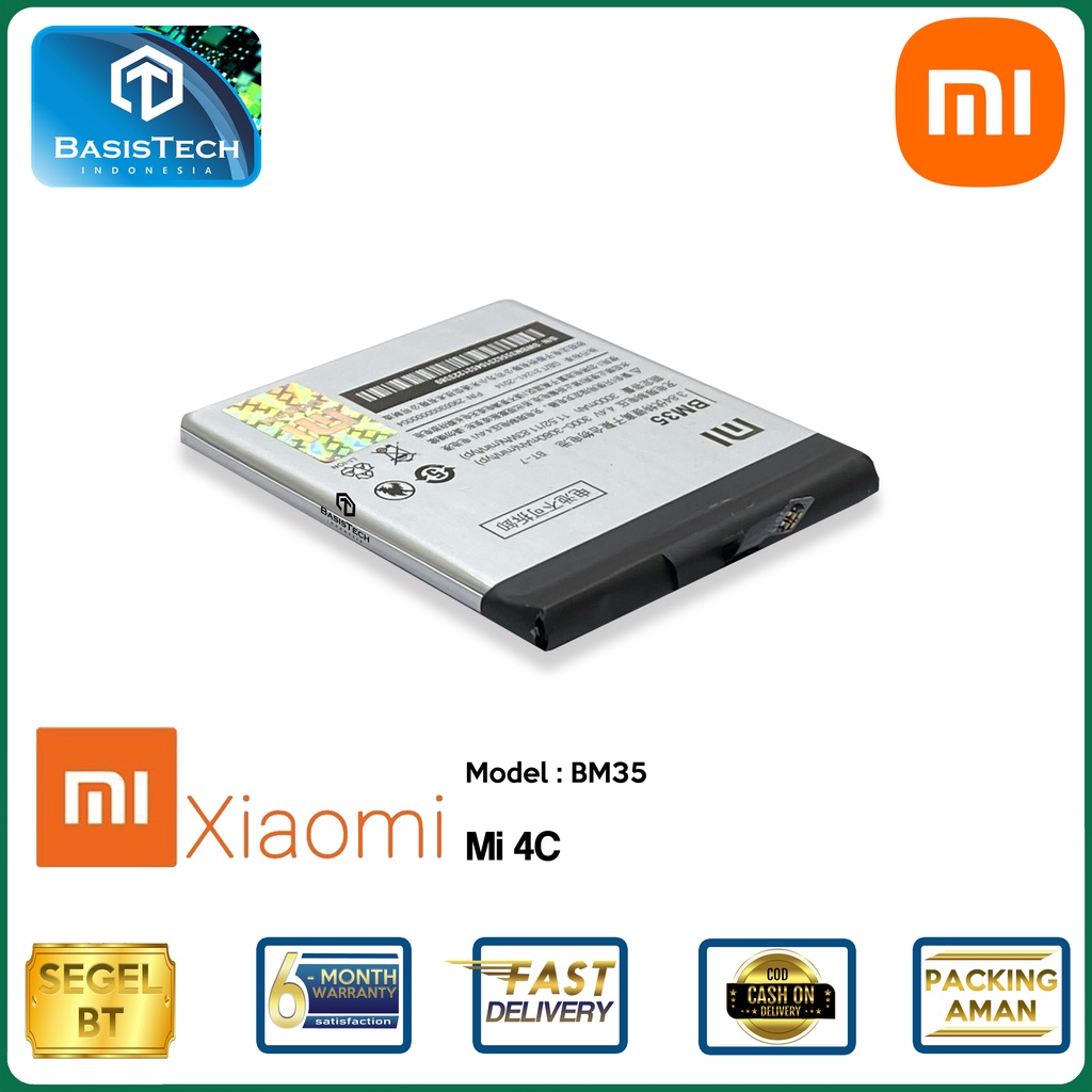 BATERAI XIAOMI Mi 4C - XIAOMI 4C - BM35 - ORI99