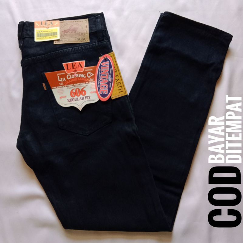 CELANA PANJANG JEANS STANDAR | MURAH | DENIM Mrek Lea 6o6