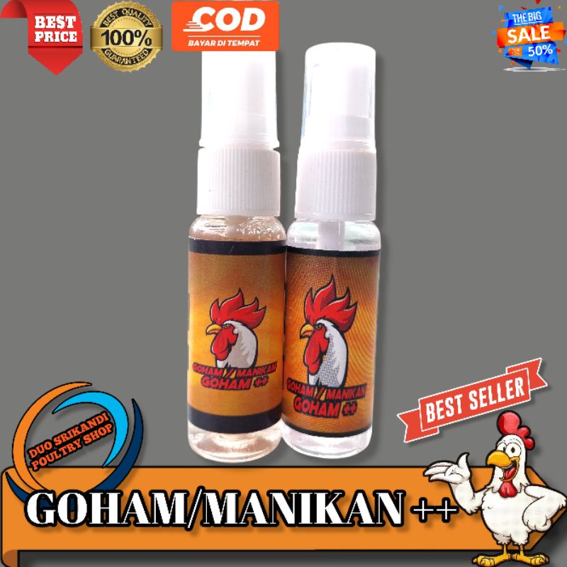 GOHAM ++ Obat ayam manikan dan goham