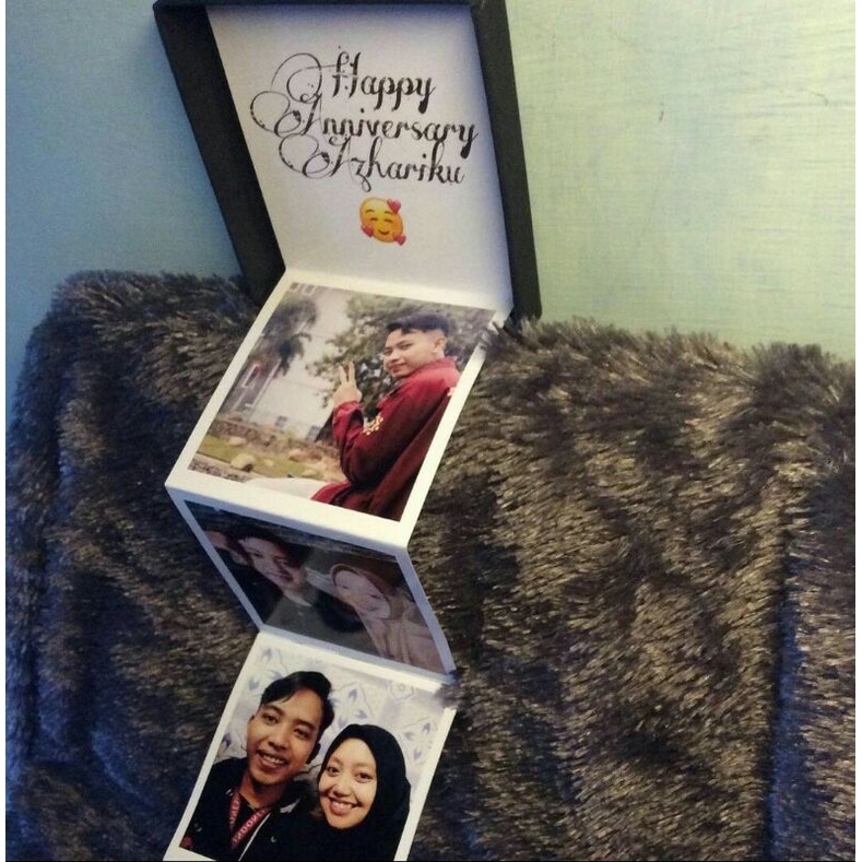 PAHE3! Pop-Up PHOTO BOX (Memory Box) | Hadiah Wisuda | Kado Ulang Tahun Unik | Hampers ™