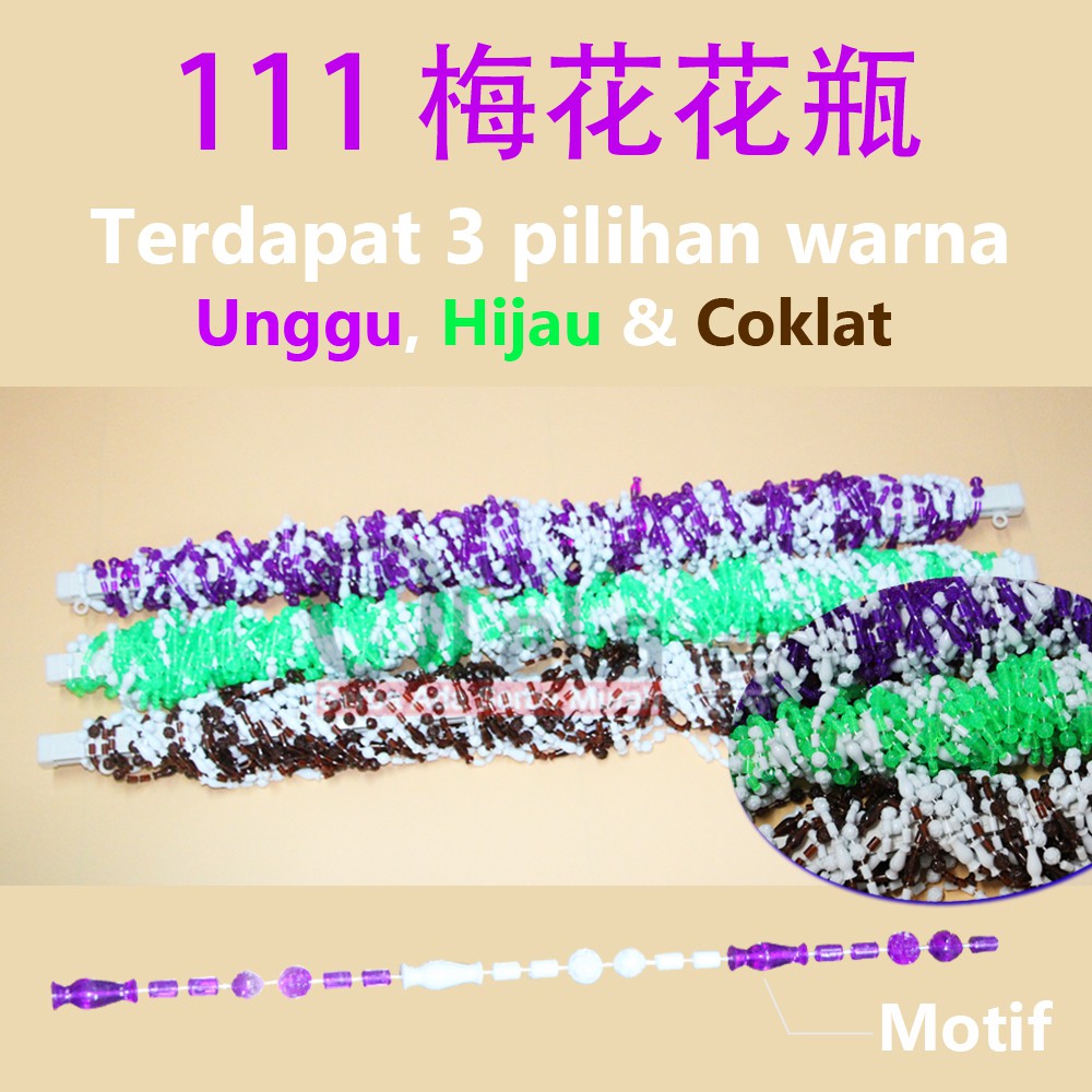 Tirai Benang Gliter/TIRAI BENANG MOTIF BH-111